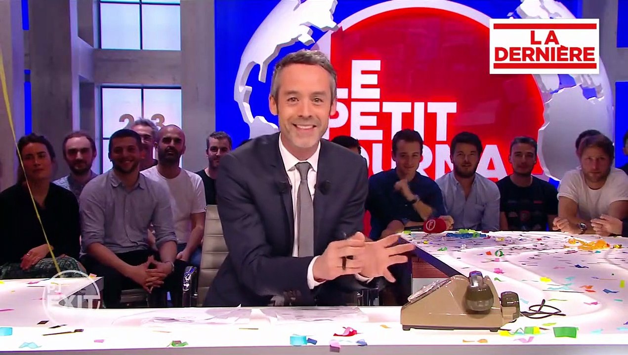Jean-Pierre Pernaut chante pour Yann Barthès dans la dernière du Petit Journal !