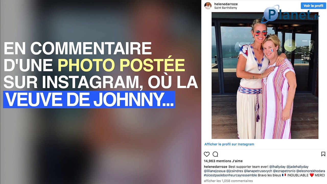 Laeticia Hallyday : cette photo qui pose problème à certains supporters