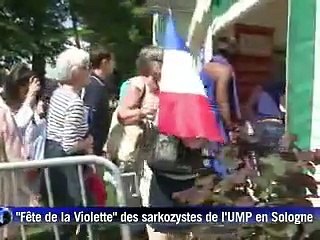 UMP: première "fête de la Violette" du camp sarkozyste