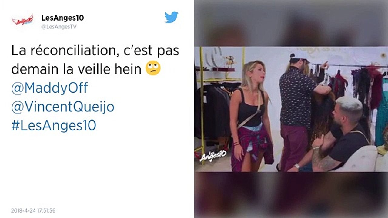 Revue de tweets : Rien ne va plus entre Vincent et Maddy (Les Anges)