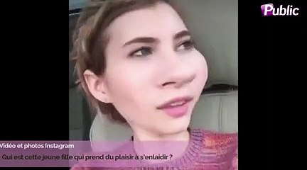 Exclu Vidéo : Qui est cette jeune fille qui prend du plaisir à s’enlaidir ?