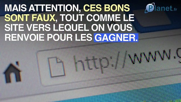 Escroquerie aux bons d'achats : l'arnaque qui peut coûter cher