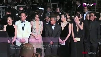 Exclu Vidéo : Cannes 2015 : Sophie Marceau, sublime en Balmain pour une nouvelle montée des marches !