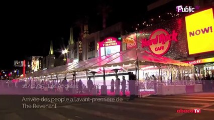 Exclu vidéo : Leonardo DiCaprio : Élégant et charismatique à la première de The Revenant !