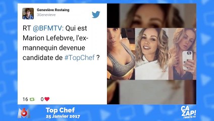 Top chef : Marion, chef et mannequin, fait chavirer les internautes !