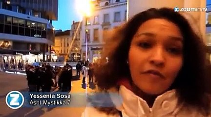 Flashmob contre le cancer à Bruxelles