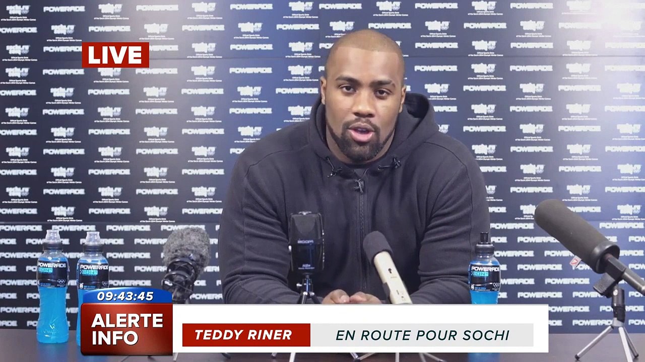 Teddy Riner se lance dans le saut à ski