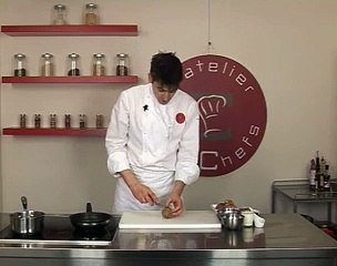 Pavé de saumon, champignons à la crème, riz basmati