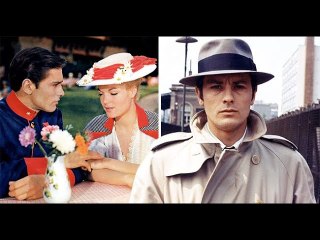 Alain Delon : près de soixante années de carrière résumées en clichés de ses rôles