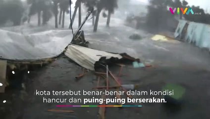 DETIK-DETIK Rumah di Florida Dihantam Badai Idalia