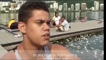 JO de Rio en 2016 : la lac des compétitions d'aviron rempli de poissons morts