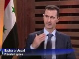 Syrie: Assad se montre intraitable et rejette l'idée de zones-tampons