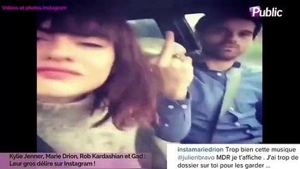 Exclu vidéo : Kylie Jenner, Marie Drion, Rob Kardashian et Gad : Leur gros délire sur Instagram !