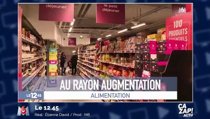 Les produits alimentaires plus chers ce vendredi