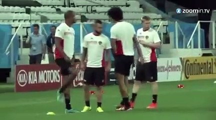 Wilmots : 'Kompany blessé à l'aine, rien de grave'