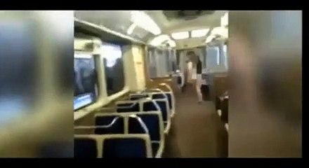 Nue, elle se prend pour "la déesse du métro" et gifle les passants !