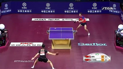 Tennis de table : "le point du siècle" en finale des Mondiaux