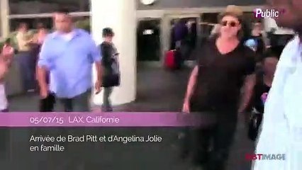 Brad Pitt et Angelina Jolie : retour en famille dans la Cité des Anges !
