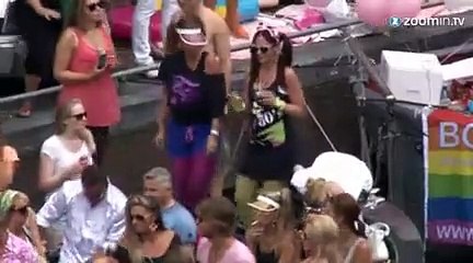 Amsterdam: ambiance de folie pour la Gay Pride!