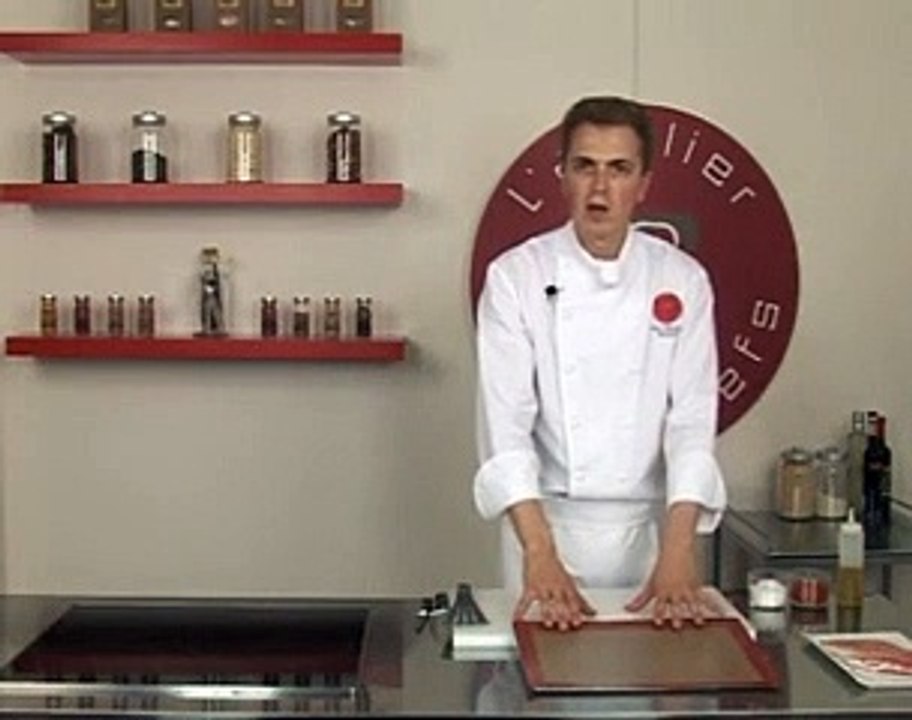 Cuire un filet de rouget au four
