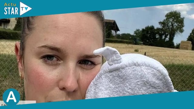 Lucile L’amour est dans le pré fière de sa fille Capucine plâtrée “Elle a été très courageuse”