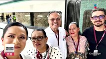 Así fue el primer recorrido del Tren Maya con el presidente López Obrador a bordo