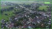 Le Brabant wallon vu du ciel : Le village de Saintes (Tubize)