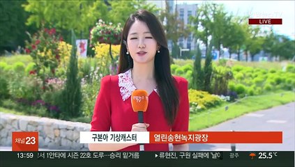 [날씨] 주말 서쪽 늦더위 기승…남해안, 제주 강한 비