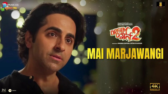 Mai Marjawangi - Dream Girl 2 | Ayushmann Khurrana & Ananya Panday | Meet Bros ft. Sunidhi Chauhan | 4k uhd video 2023