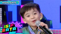 Argus shows his acting skills using the word 'wow' | Isip Bata