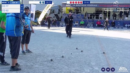 CHAMPT DE FRANCE DOUB JEU PROVENCAL - BRIANCON - 16è CD77 VS CD62