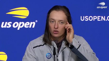 US Open 2023 - Iga Swiatek : "Kaja Juvan is like my sister and I didn’t like beating my best friend"