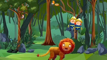 Do Dost aur Sher -Two friends and Lion__Urdu Moral story___urduhindistoris _moralstories(360P)