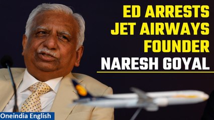 Download Video: Jet Airways founder Naresh Goyal arrested in alleged money-laundering case | Oneindia News