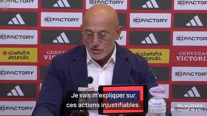 Espagne - De la Fuente s'excuse d'avoir applaudi Rubiales