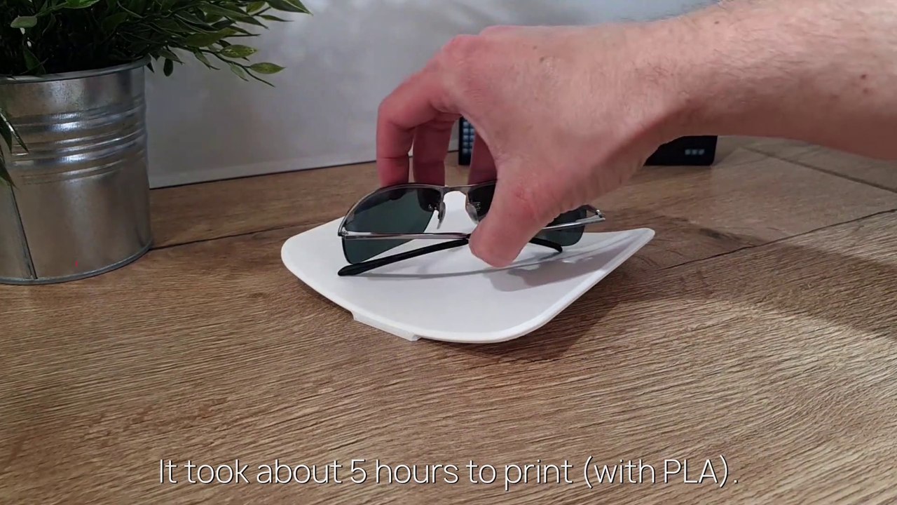 Stylish 3D Printed Table Shelf - Practical 3D Printed Items - 3D Printed Decoration