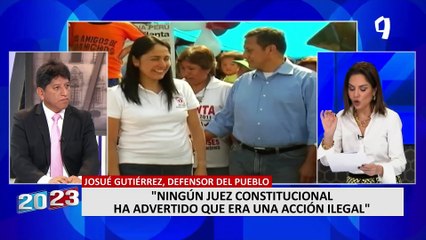 Josué Gutiérrez niega intromisión en caso Nadine Heredia