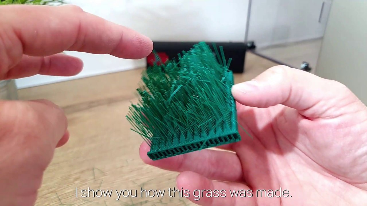 ⛳ How To 3D Print Your Own Grass - Fun Things To 3D Print - Crazy 3D Prints