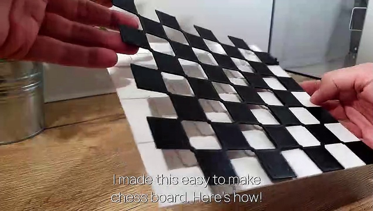 How To Make A Chess Board (EASY) - Chess 3D Printed - 3D Printed Chess Board