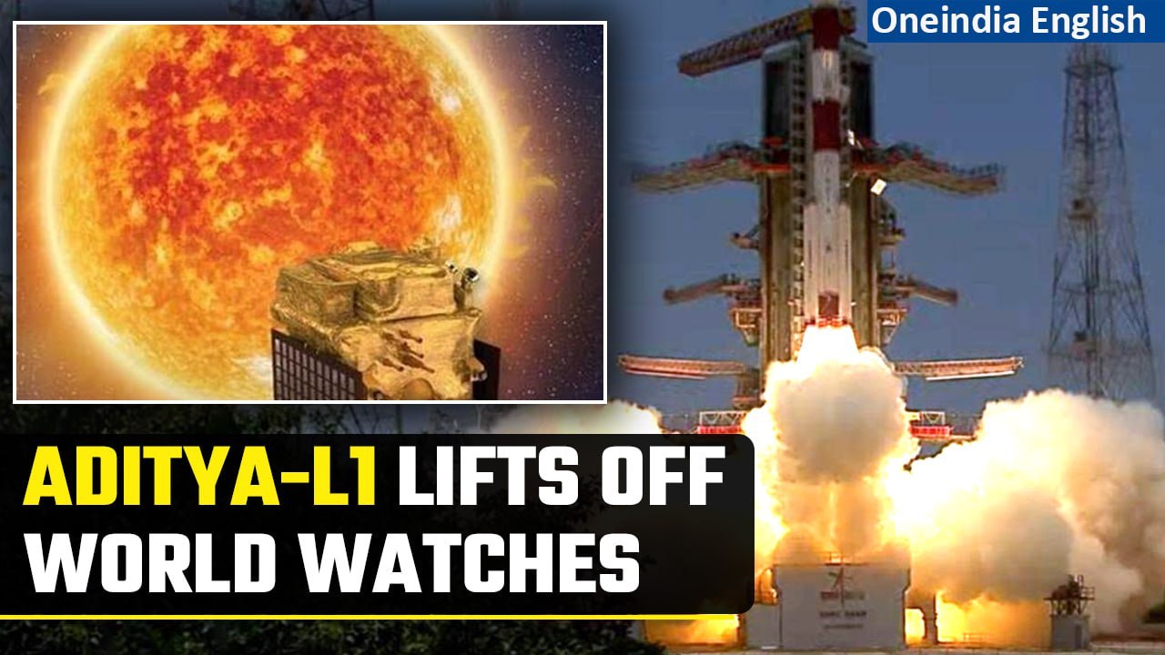 Aditya-L1 Launch: India’s solar mission successfully launches from Sriharikota| Watch| Oneindia News