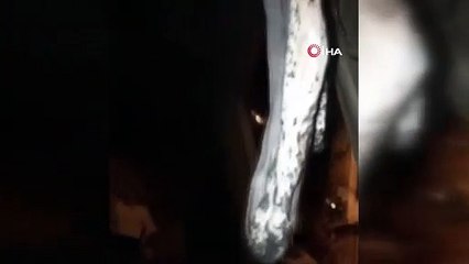 Husumetlisinin aracını önce taşladı sonra yaktı