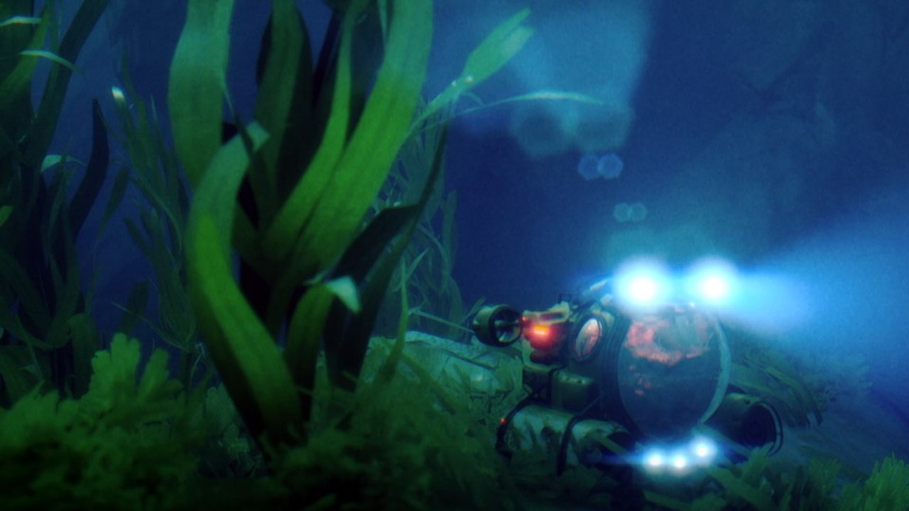 Begleitet uns auf eine Fahrt durch die atemberaubende Unterwasserwelt von Under The Waves