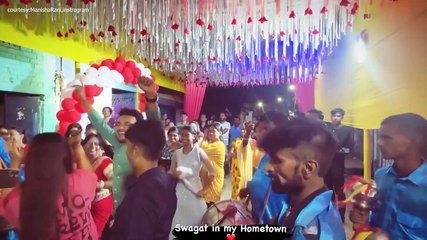 Bigg Boss OTT contestant Manisha Rani gets grand welcome at her hometown in Bihar