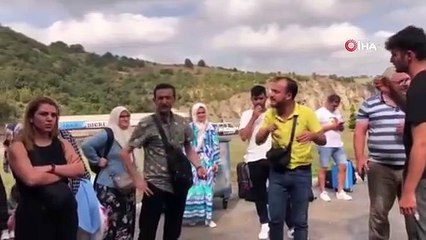 Otobüs Arızası Nedeniyle Yolcular Saatlerce Mahsur Kaldı
