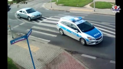 Policjanci eskortowali 8-latka