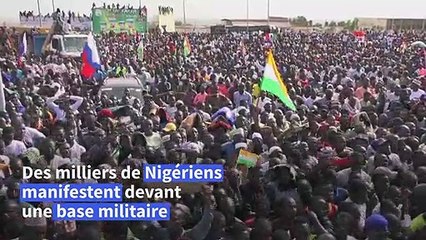 Niger: des milliers de manifestants demandent le départ des soldats français