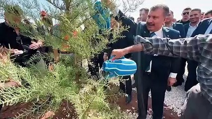 Kalplere dokunan video: Mardin'de Fahrettin Koca'yı duygulandıran anlar...