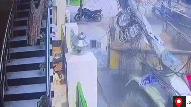 గుంటూరు జిల్లా: ట్రాక్టర్ బీభత్సం... ఎలా ఎగిరి పడ్డారో చూడండి