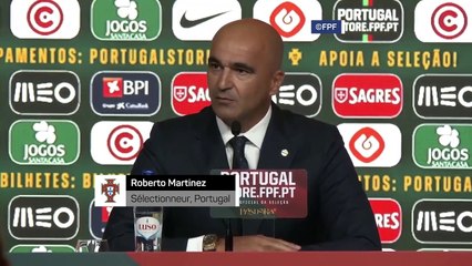 Martinez salue "le rôle exemplaire" de Cristiano Ronaldo
