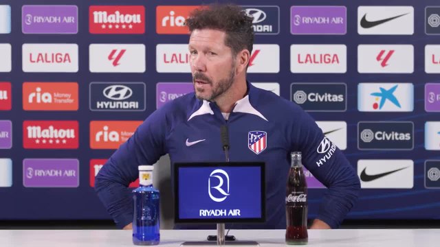 Rueda de prensa de Simeone previa al Atlético de Madrid vs. Sevilla de LaLiga EA Sports